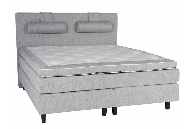 Mei Kontinentalsäng 180x200 cm, Ljusgrå