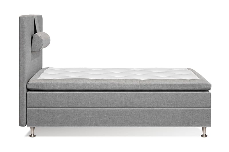 Meja Kontinentalsäng 120x200 - Ljusgrå - Möbler - Säng - Komplett sängpaket