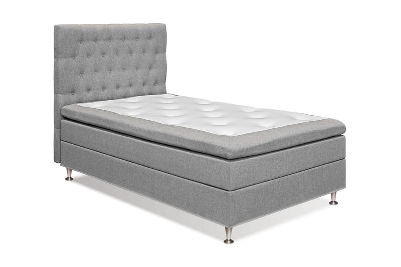 Meja Kontinentalsäng 120x200 - Ljusgrå - Möbler - Säng - Komplett sängpaket