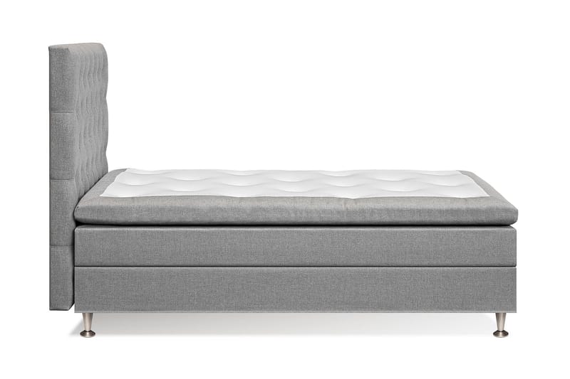 Meja Kontinentalsäng 120x200 - Ljusgrå - Möbler - Säng - Komplett sängpaket