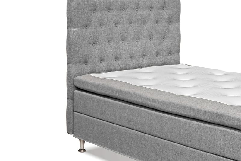 Meja Kontinentalsäng 120x200 - Ljusgrå - Möbler - Säng - Komplett sängpaket