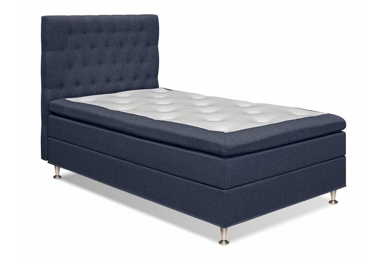Meja Kontinentalsäng 120x200 - Mörkblå - Komplett sängpaket - Kontinentalsäng