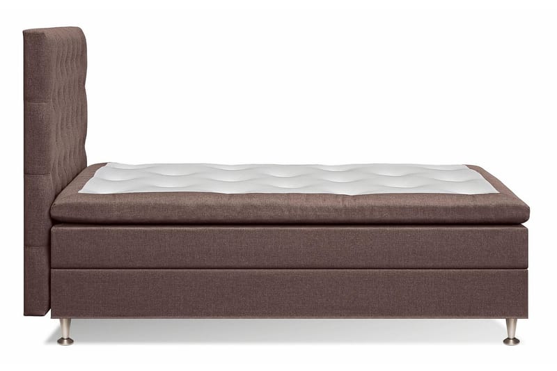 Meja Kontinentalsäng 120x200 - Mörkbrun - Komplett sängpaket - Kontinentalsäng