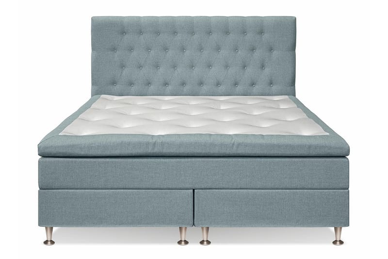Meja Kontinentalsäng 160x200 - Ljusblå - Möbler - Säng - Komplett sängpaket