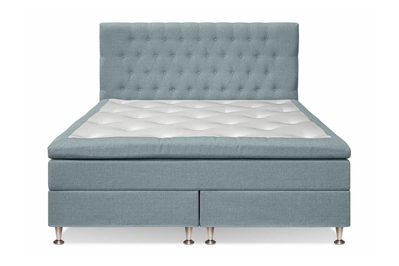 Meja Kontinentalsäng 160x200 - Ljusblå - Möbler - Säng - Komplett sängpaket