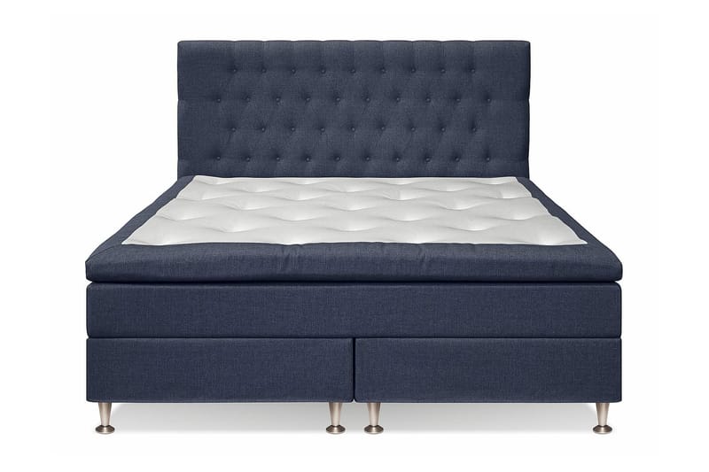 Meja Kontinentalsäng 160x200 - Mörkblå - Möbler - Säng - Komplett sängpaket