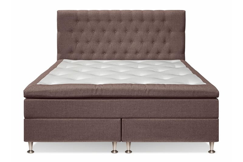 Meja Kontinentalsäng 160x200 - Mörkbrun - Komplett sängpaket - Kontinentalsäng