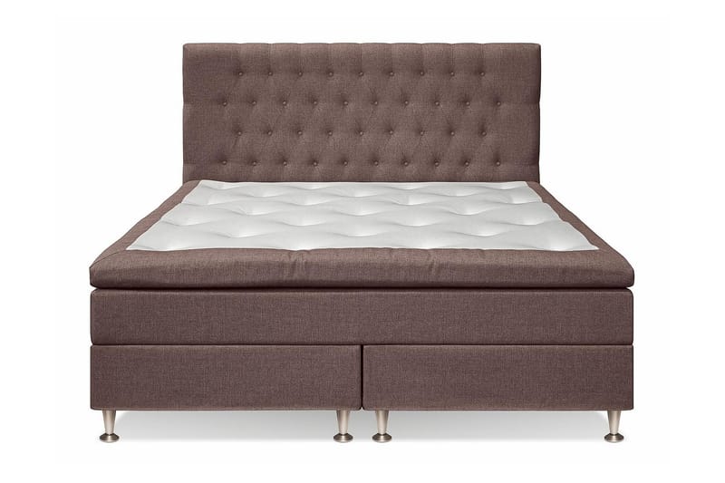 Meja Kontinentalsäng 160x200 - Mörkbrun - Möbler - Säng - Kontinentalsäng