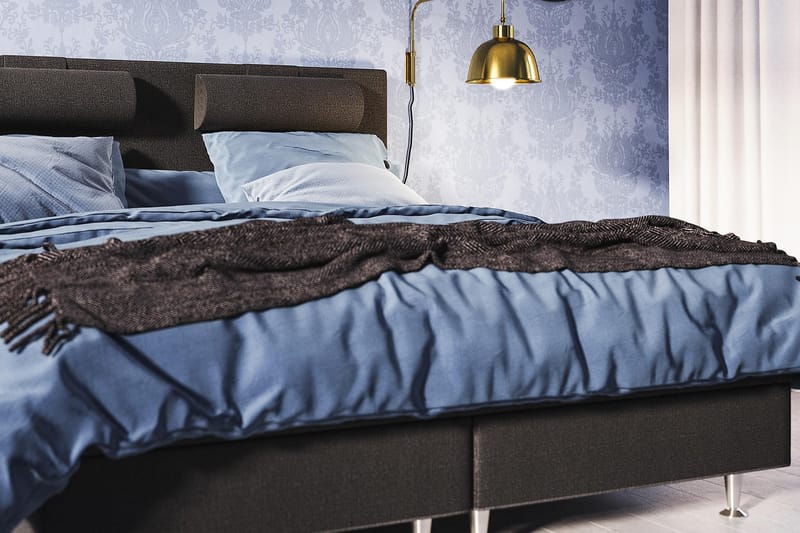 Meja Kontinentalsäng 160x200 - Svart - Möbler - Säng - Komplett sängpaket