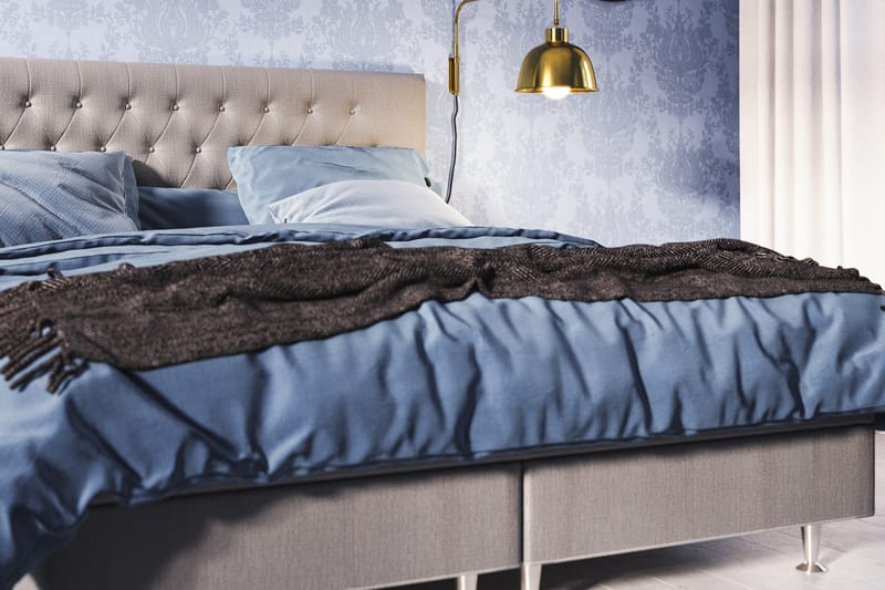 Meja Sängpaket 160x200 - Grå - Möbler - Säng - Kontinentalsäng