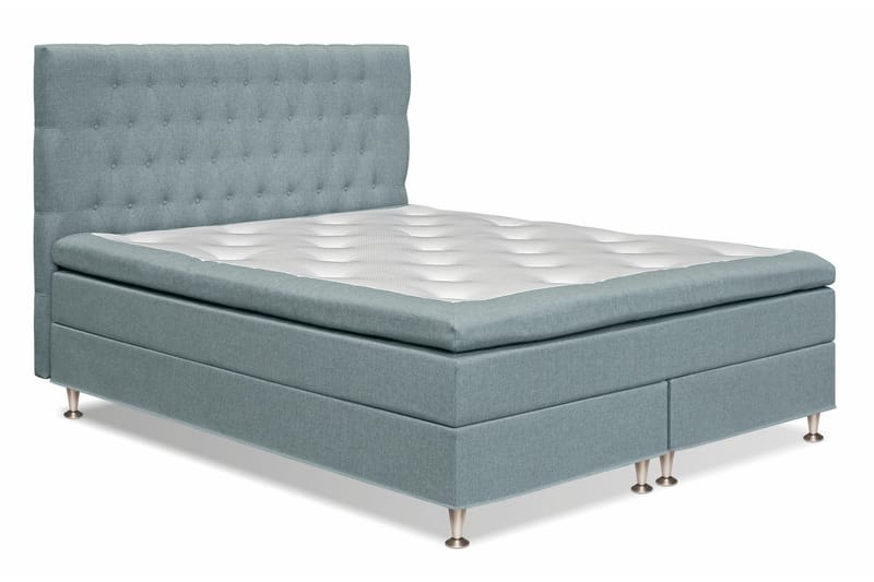 Meja Sängpaket 160x200 - Ljusblå - Komplett sängpaket - Kontinentalsäng