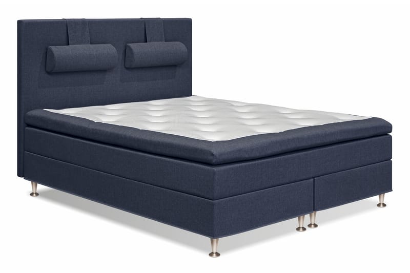 Meja Sängpaket 160x200 - Mörkblå - Kontinentalsäng