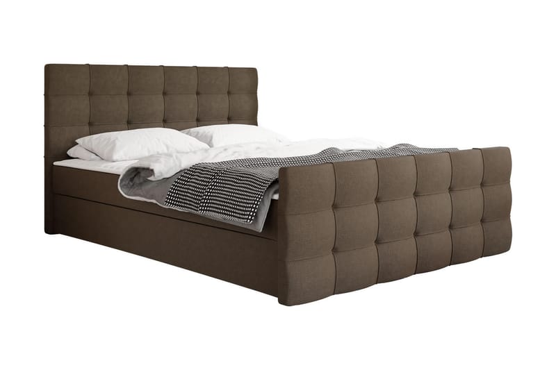 Milano Kontinentalsäng 180x210 cm  Mörkgrå - Mörkgrå - Möbler - Säng - Kontinentalsäng