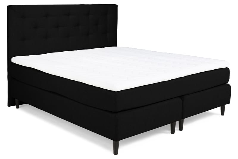 Nice Deluxe Komplett Sängpaket 160x200 - Svart - Möbler - Säng - Komplett sängpaket