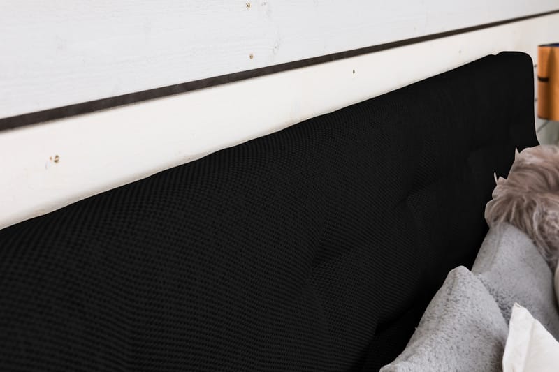 Nice Deluxe Komplett Sängpaket 160x200 - Svart - Möbler - Säng - Komplett sängpaket