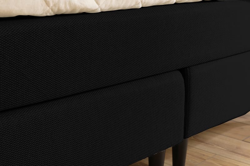 Nice Deluxe Komplett Sängpaket 160x200 - Svart - Möbler - Säng - Komplett sängpaket