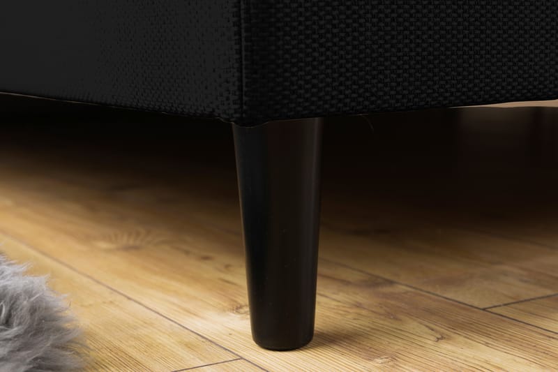 Nice Deluxe Komplett Sängpaket 160x200 - Svart - Möbler - Säng - Komplett sängpaket