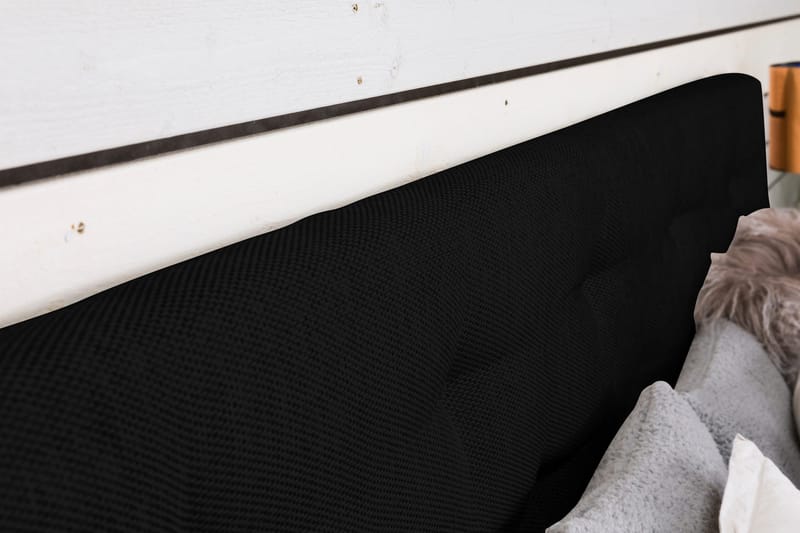 Nice Deluxe Kontinentalsäng 160x200 - Svart - Möbler - Säng - Kontinentalsäng
