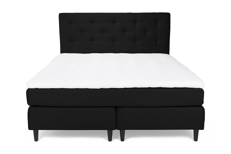 Nice Deluxe Kontinentalsäng 160x200 - Svart - Möbler - Säng - Kontinentalsäng