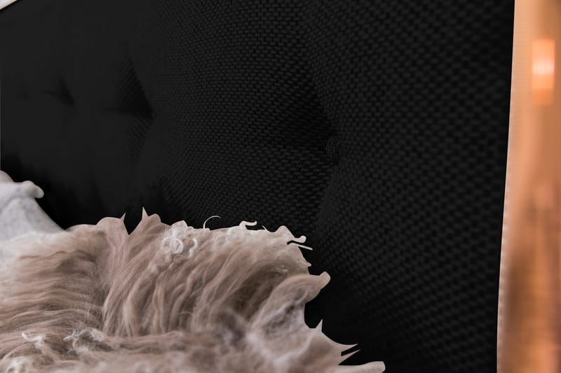 Nice Deluxe Kontinentalsäng 160x200 - Svart - Möbler - Säng - Kontinentalsäng