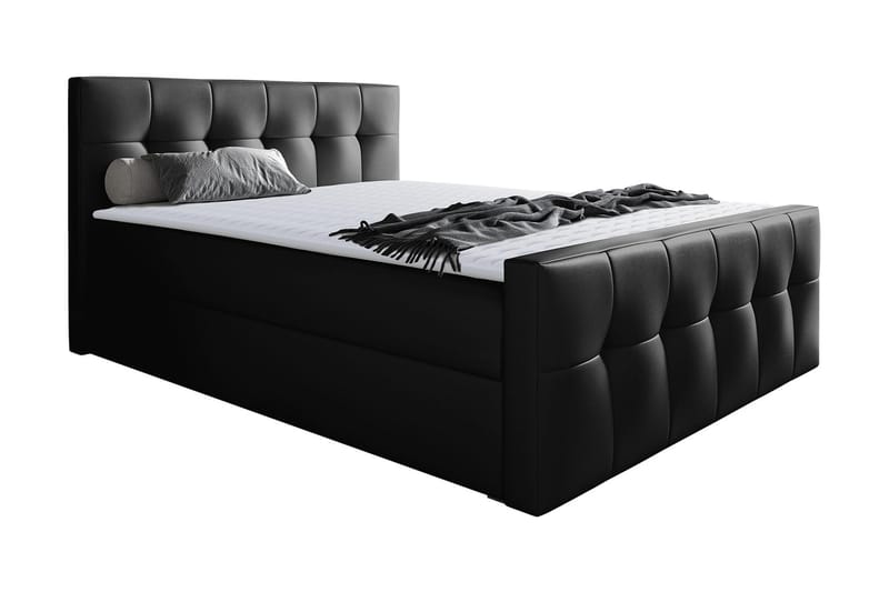 Norrbacksjö Kontinentalsäng 180x200 cm - Svart - Möbler - Säng - Kontinentalsäng