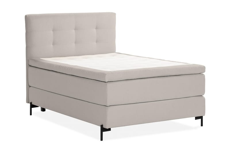 Oslo Lyx Kontinentalsäng 120x200 cm - Grå - Möbler - Säng - Komplett sängpaket