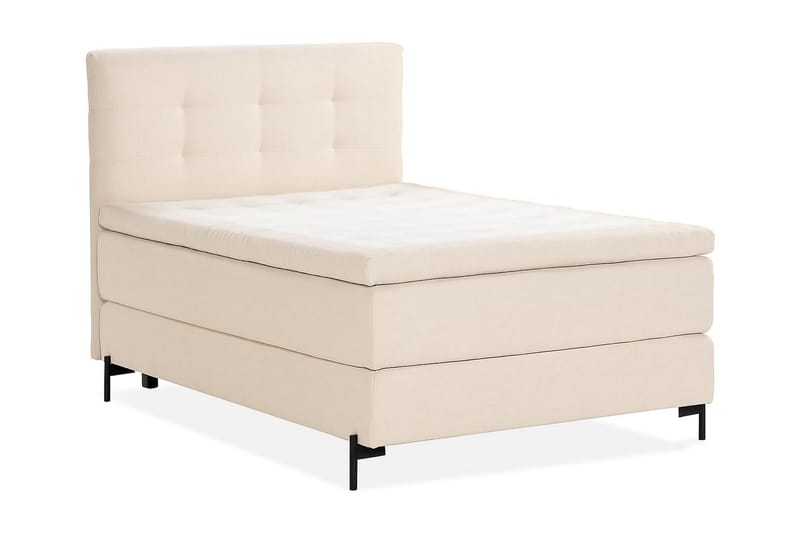 Oslo Lyx Kontinentalsäng 120x200 cm - Ljusbeige - Möbler - Säng - Komplett sängpaket