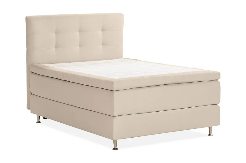 Oslo Lyx Kontinentalsäng 140x200 cm - Beige - Möbler - Säng - Kontinentalsäng
