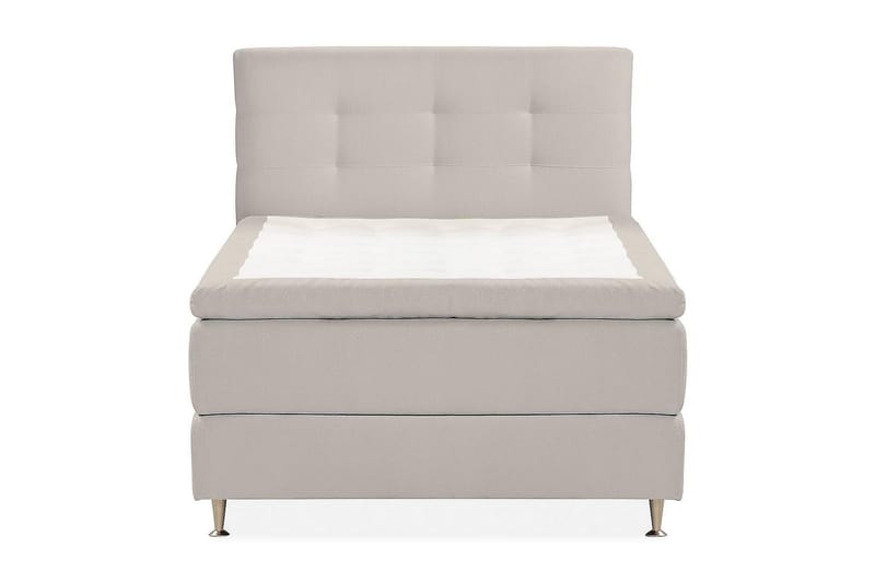 Oslo Lyx Kontinentalsäng 140x200 cm - Grå - Möbler - Säng - Komplett sängpaket
