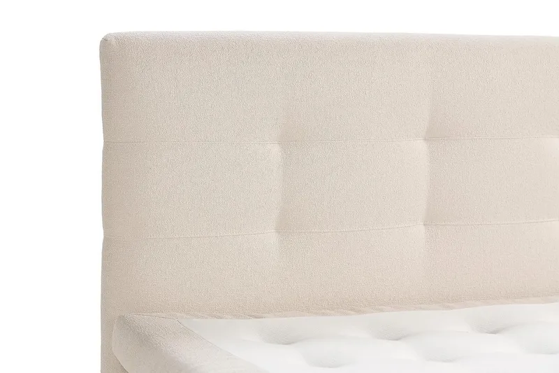 Oslo Lyx Kontinentalsäng Boucle 120x200 - Ljusbeige - Möbler - Säng - Kontinentalsäng