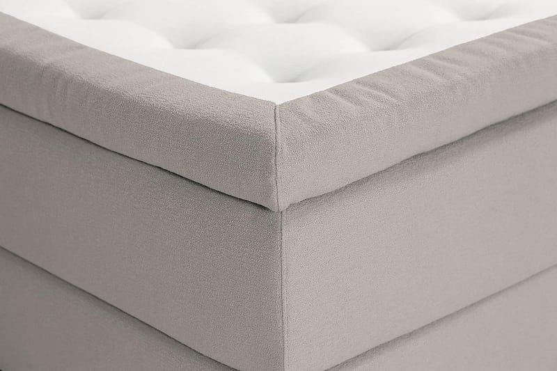 Oslo Lyx Kontinentalsäng Boucle 140x200 - Grå - Möbler - Säng - Kontinentalsäng