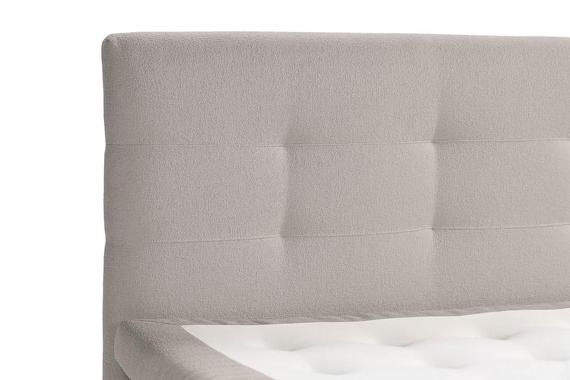 Oslo Lyx Kontinentalsäng Boucle 140x200 - Grå - Möbler - Säng - Kontinentalsäng