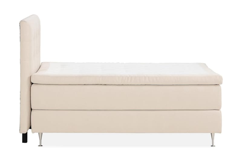 Oslo Lyx Kontinentalsäng Boucle 140x200 - Ljusbeige - Möbler - Säng - Kontinentalsäng