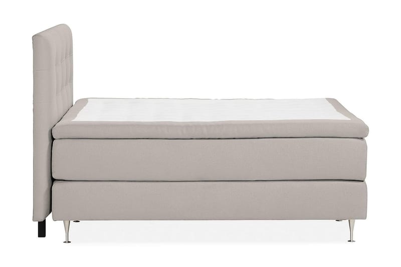 Oslo Lyx Kontinentalsäng Boucle 160x200 - Grå - Möbler - Säng - Komplett sängpaket