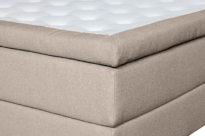 Oslo Lyx Sängpaket 160 curved loop 3 - Beige - Möbler - Säng - Kontinentalsäng