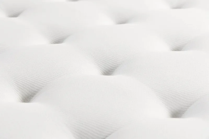 Oslo Lyx Sängpaket Boucle 120x200 Djuphäftad gavel - Grå - Möbler - Säng - Kontinentalsäng