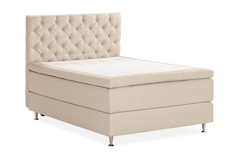 Oslo Lyx Sängpaket Kontinentalsäng 140x200 cm - Beige - Möbler - Säng - Kontinentalsäng