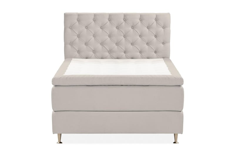 Oslo Lyx Sängpaket Kontinentalsäng 140x200 cm - Grå - Möbler - Säng - Kontinentalsäng