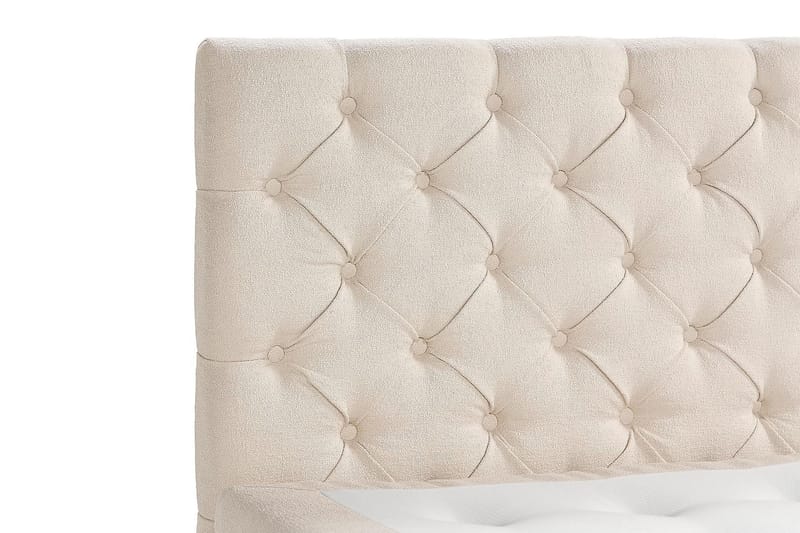 Oslo Lyx Sängpaket Kontinentalsäng 140x200 cm - Ljusbeige - Möbler - Säng - Komplett sängpaket