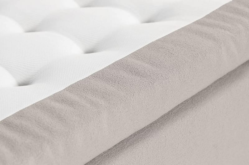Oslo Lyx Sängpaket Kontinentalsäng 160x200 cm - Grå - Möbler - Säng - Komplett sängpaket