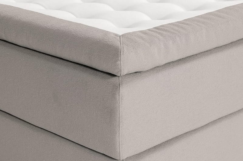 Oslo Lyx Sängpaket Kontinentalsäng 160x200 cm - Grå - Möbler - Säng - Komplett sängpaket