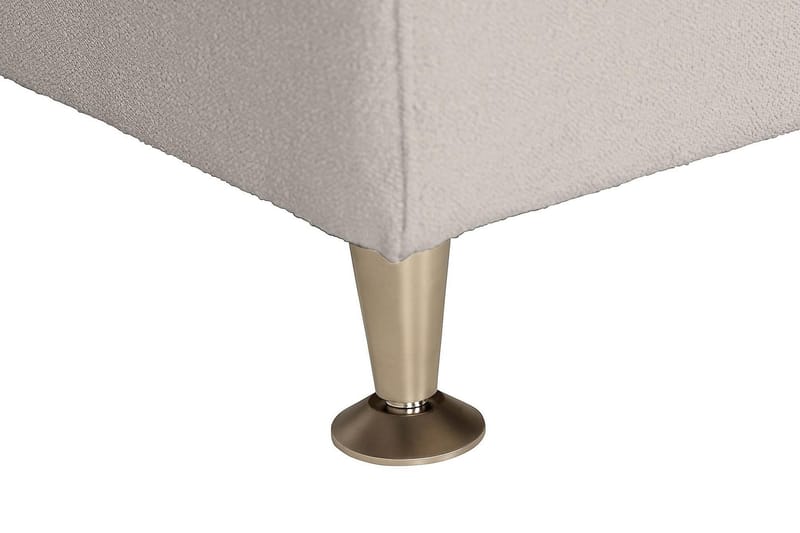 Oslo Lyx Sängpaket Kontinentalsäng 160x200 cm - Grå - Möbler - Säng - Komplett sängpaket