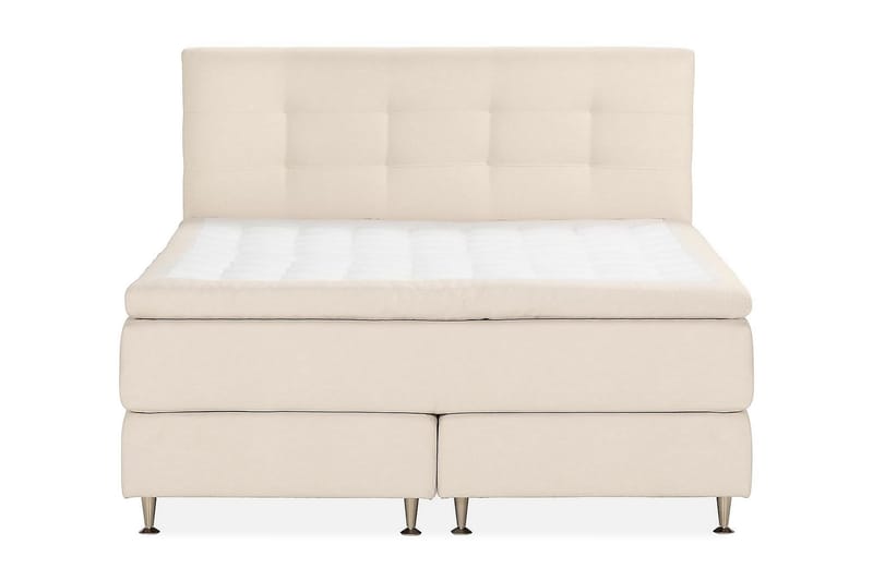 Oslo Lyx Sängpaket Kontinentalsäng 160x200 cm - Ljusbeige - Möbler - Säng - Komplett sängpaket