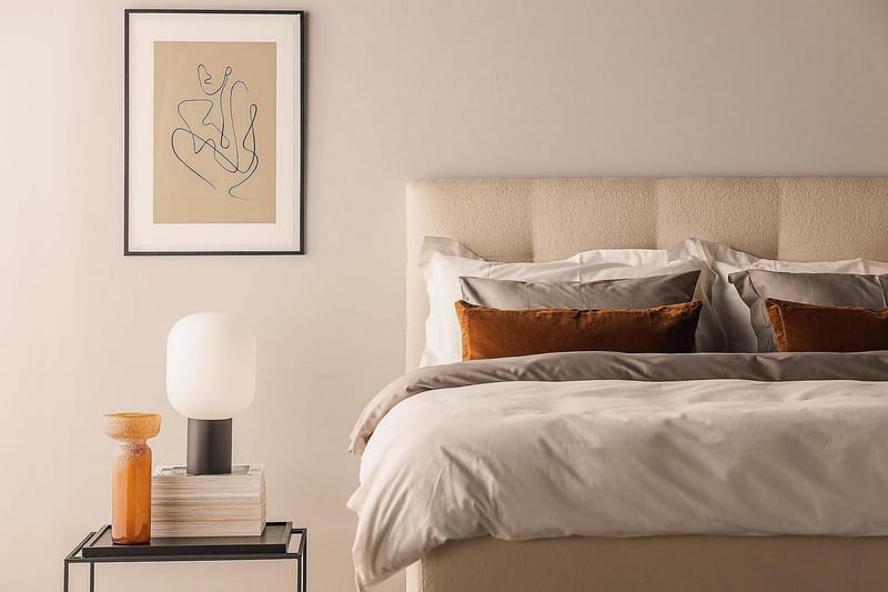 Oslo Lyx Sängpaket Kontinentalsäng 180x200 cm - Beige - Möbler - Säng - Kontinentalsäng
