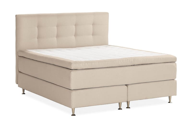 Oslo Lyx Sängpaket Kontinentalsäng 180x200 cm - Beige - Möbler - Säng - Kontinentalsäng