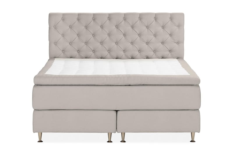 Oslo Lyx Sängpaket Kontinentalsäng 180x200 cm - Grå - Möbler - Säng - Komplett sängpaket