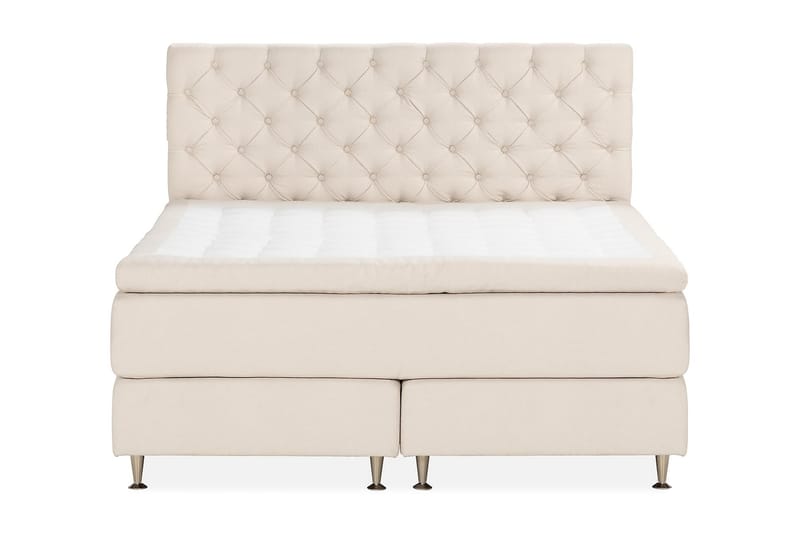 Oslo Lyx Sängpaket Kontinentalsäng 180x200 cm - Ljusbeige - Möbler - Säng - Kontinentalsäng