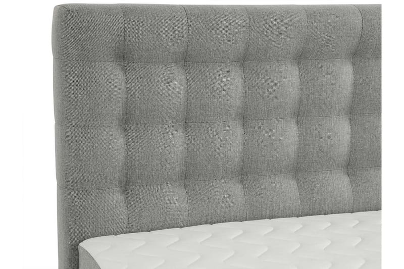 Plevoll Kontinentalsäng 180x200  Ljusgrå - Ljusgrå - Möbler - Säng - Kontinentalsäng