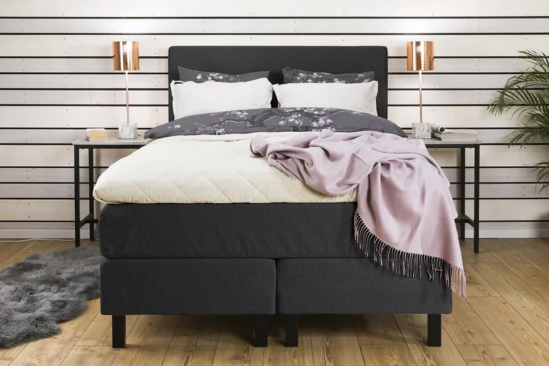 Princess Kontinentalsäng 120x200cm - Grå - Möbler - Säng - Kontinentalsäng