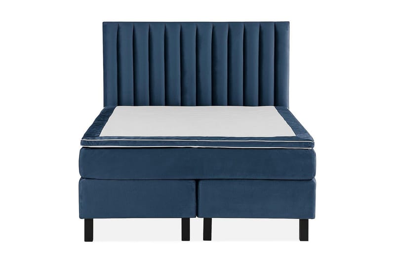 Princess Kontinentalsäng 120x200cm - Mörkblå/Sammet - Möbler - Säng - Kontinentalsäng